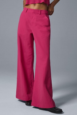 Alo Yoga High-Waist Street Smart Donna Pant Rosa | Italia TLG-305264
