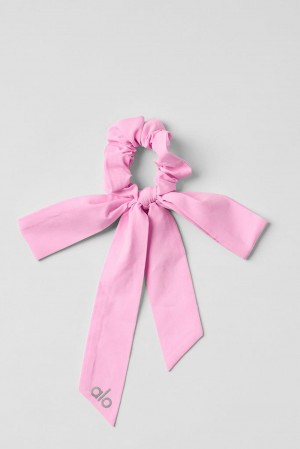 Alo Yoga Love Knots Tie Donna Scrunchie Rosa | Italia HIB-410583
