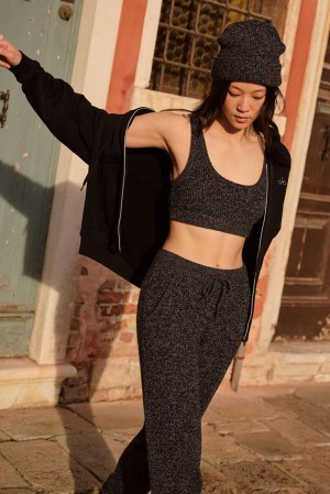 Alo Yoga Marl Sweater Donna Pant Nere | Italia FQU-179325