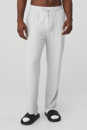 Alo Yoga Micro Waffle Fast Break Uomo Sweatpant Grigie | Italia SWG-317068