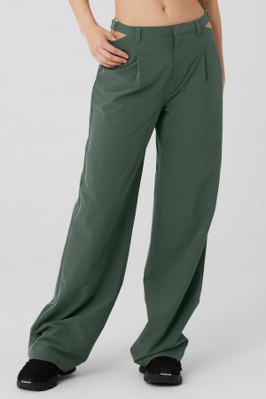 Alo Yoga Mid-Rise Showdown Donna Pant Corallo | Italia MUX-147259