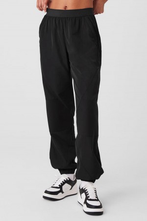 Alo Yoga Mixed Media Reinvention Donna Pantaloni Jogger Nere | Italia OUY-894056