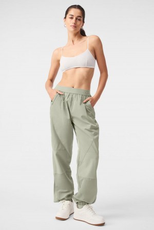 Alo Yoga Mixed Media Reinvention Donna Pantaloni Jogger Limestone | Italia CMH-730685