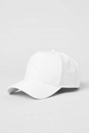Alo Yoga Performance District Donna Trucker Hat Bianche | Italia PZH-283056