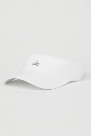 Alo Yoga Performance Eclipse Uomo Visor Bianche | Italia XDN-571493