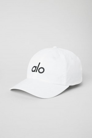 Alo Yoga Performance Off-Duty Uomo Cappellino Bianche | Italia CUK-289736
