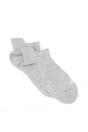 Alo Yoga Performance Tab Donna Sock Grigie Bianche | Italia EYN-312865