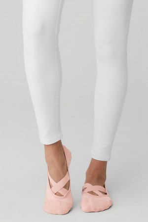 Alo Yoga Pivot Barre Barres Donna Sock Pale Mauve | Italia KLM-760839