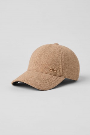 Alo Yoga Prestige Off-Duty Donna Cappellino Toasted Almond | Italia VKI-480563