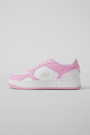 Alo Yoga Recovery Mode Donna Sneaker Rosa Bianche | Italia SAX-560198