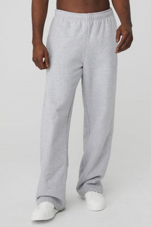 Alo Yoga Renown Heavy Weight Uomo Sweatpant Grigie | Italia YGV-069835
