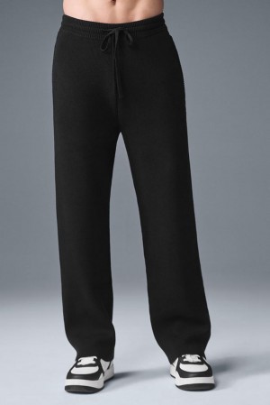 Alo Yoga Scholar Straight Leg Uomo Sweatpant Nere | Italia IQW-789064