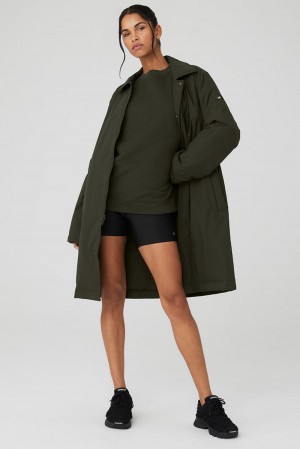 Alo Yoga Signature Donna Overcoat Verdi | Italia WVJ-801269