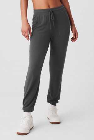 Alo Yoga Soho Donna Sweatpant Anthracite | Italia LWT-910348