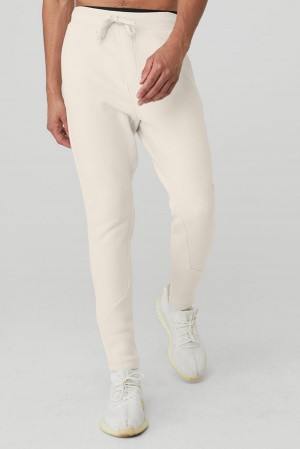 Alo Yoga The Triumph Uomo Sweatpant Bone | Italia QIX-234658
