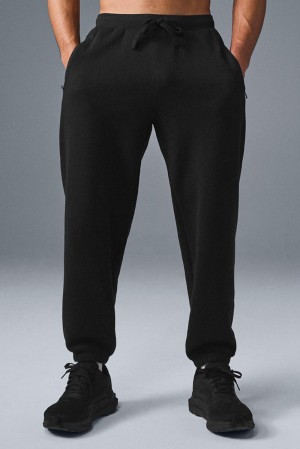 Alo Yoga Triumph Restore Uomo Sweatpant Nere | Italia LHI-345126