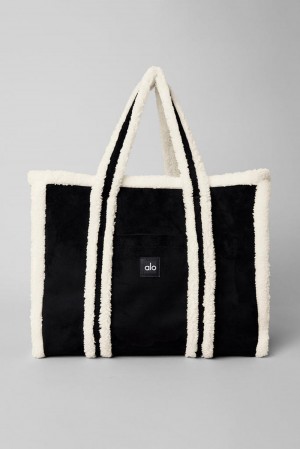 Alo Yoga Winterfun Donna Tote Nere | Italia EGY-325409