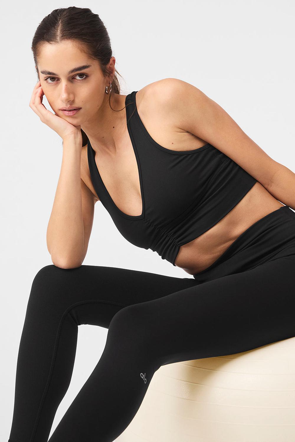 Alo Yoga 7/8 High-Waist Airbrush Donna Legging Nere | Italia  DIU-420376