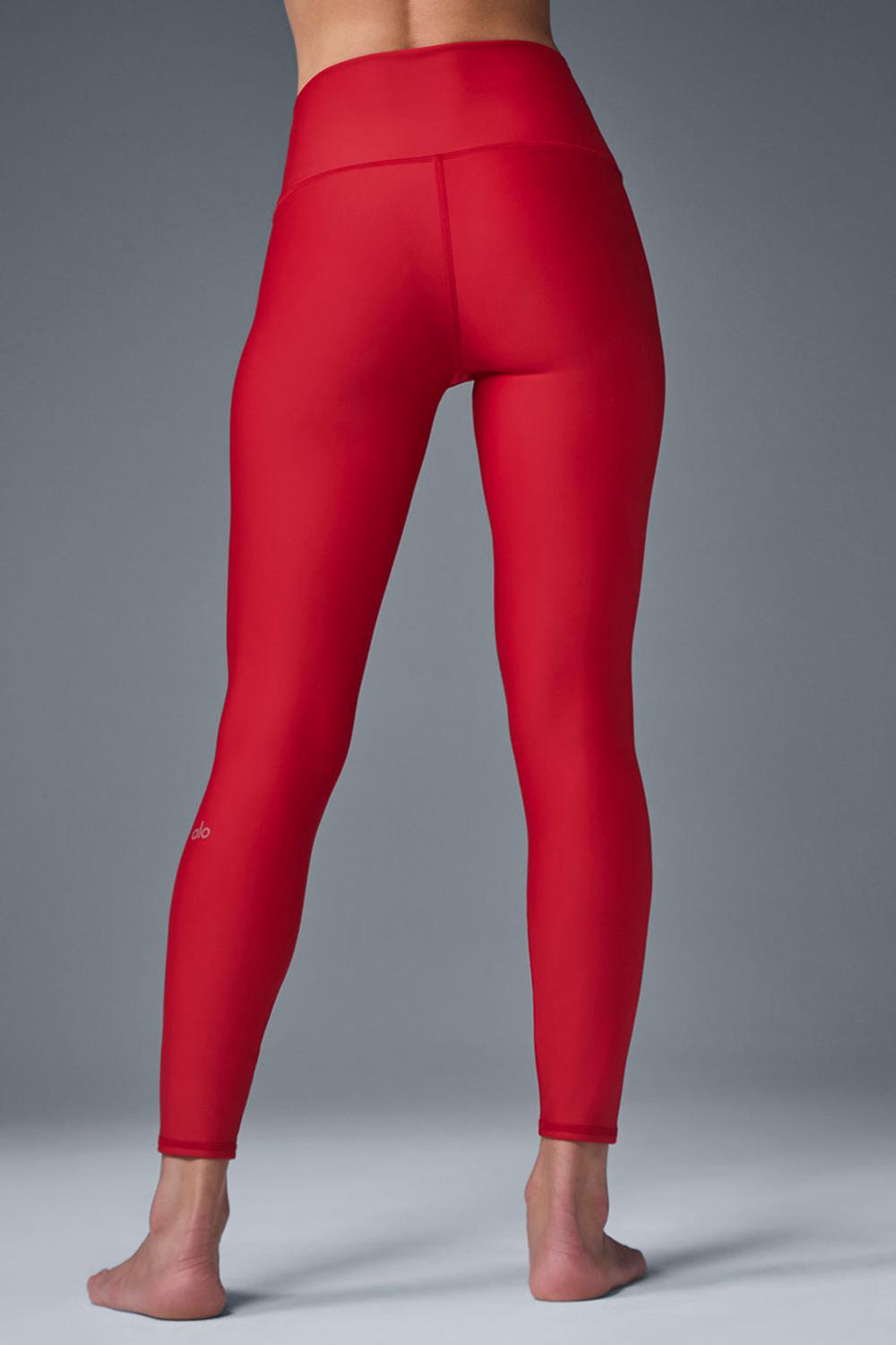 Alo Yoga 7/8 High-Waist Airlift Donna Legging Rosse | Italia  TUE-148953