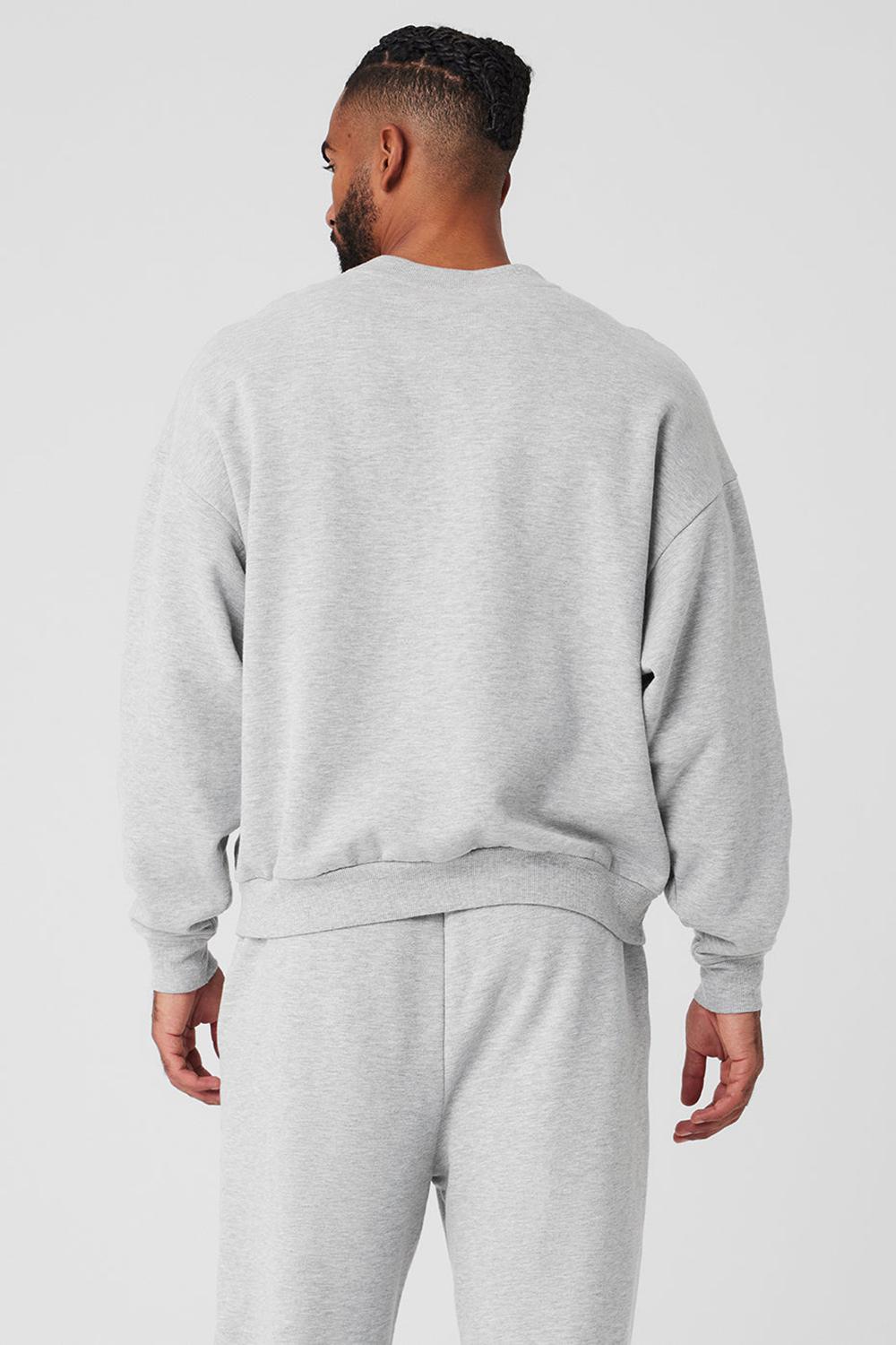 Alo Yoga Accolade Crew Neck Uomo Pullover Grigie | Italia  AXW-925863