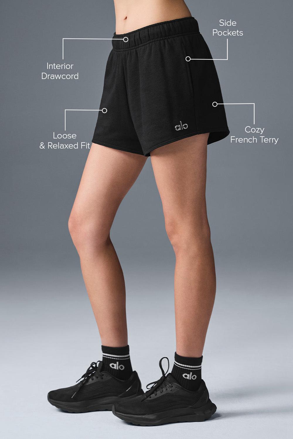Alo Yoga Accolade Donna Short Nere | Italia  XDB-538274