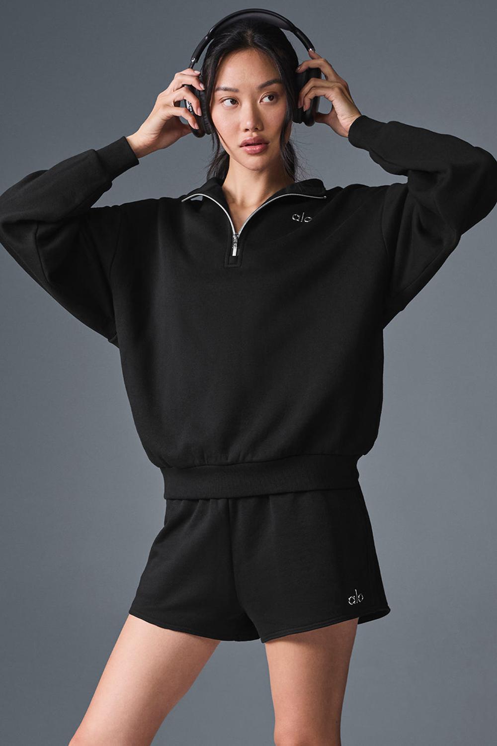 Alo Yoga Accolade Donna Short Nere | Italia  XDB-538274
