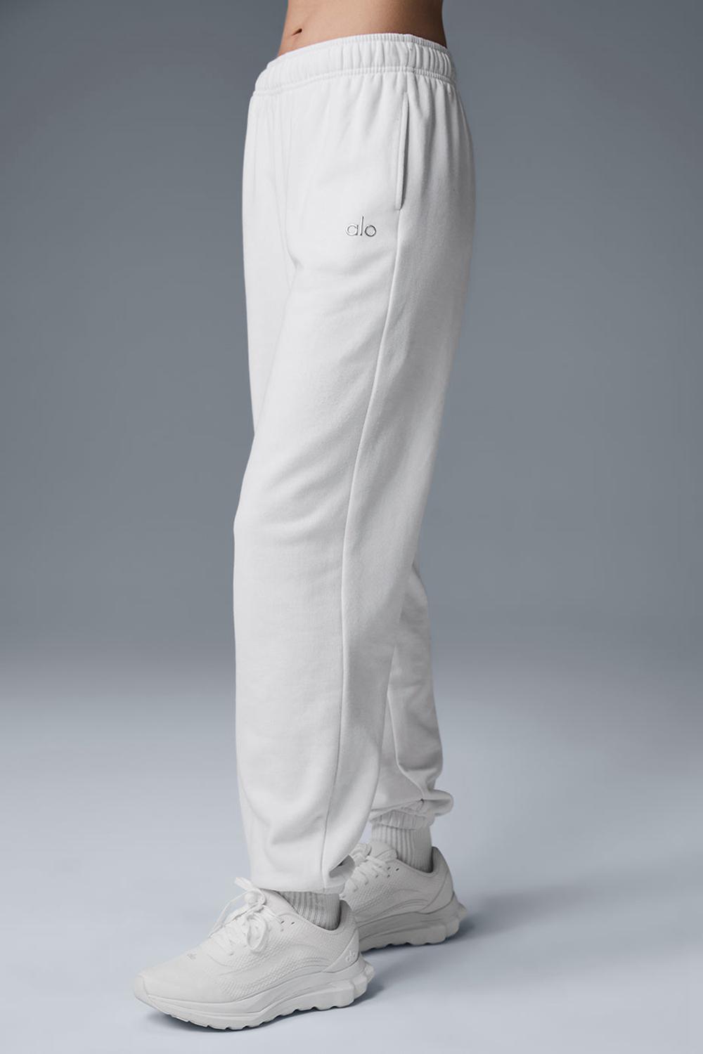 Alo Yoga Accolade Donna Sweatpant Bianche | Italia  JEB-821596