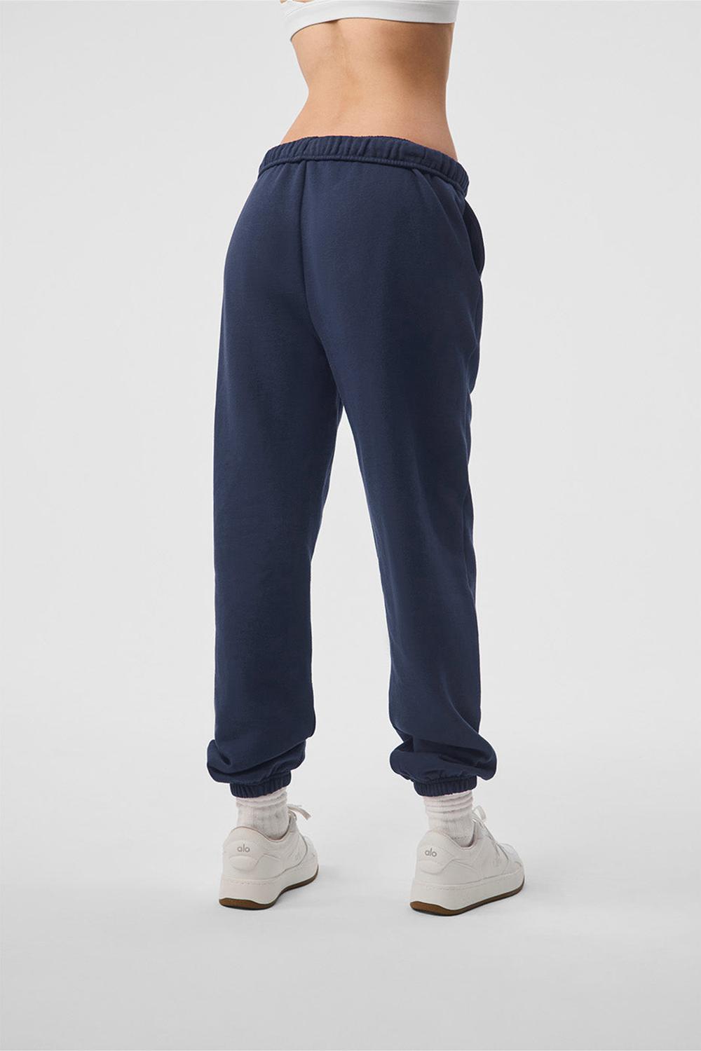 Alo Yoga Accolade Donna Sweatpant Blu Marino | Italia  MZV-291587