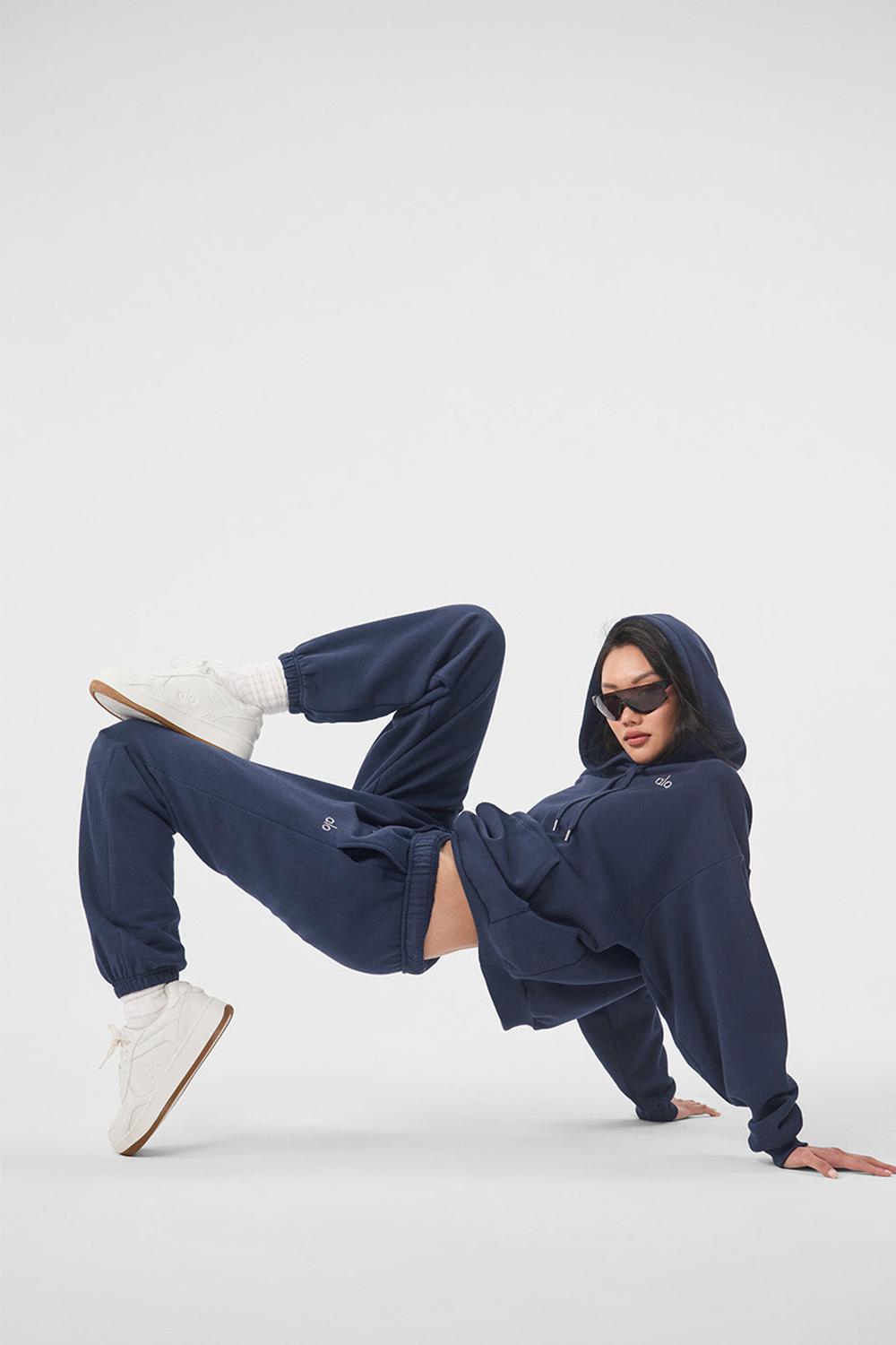 Alo Yoga Accolade Donna Sweatpant Blu Marino | Italia  MZV-291587