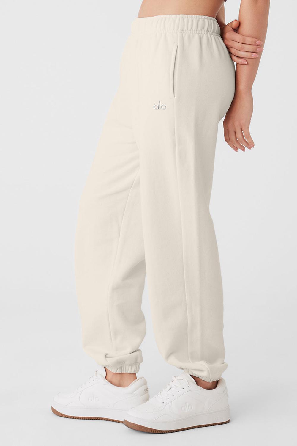 Alo Yoga Accolade Donna Sweatpant Bone | Italia  LBO-603715