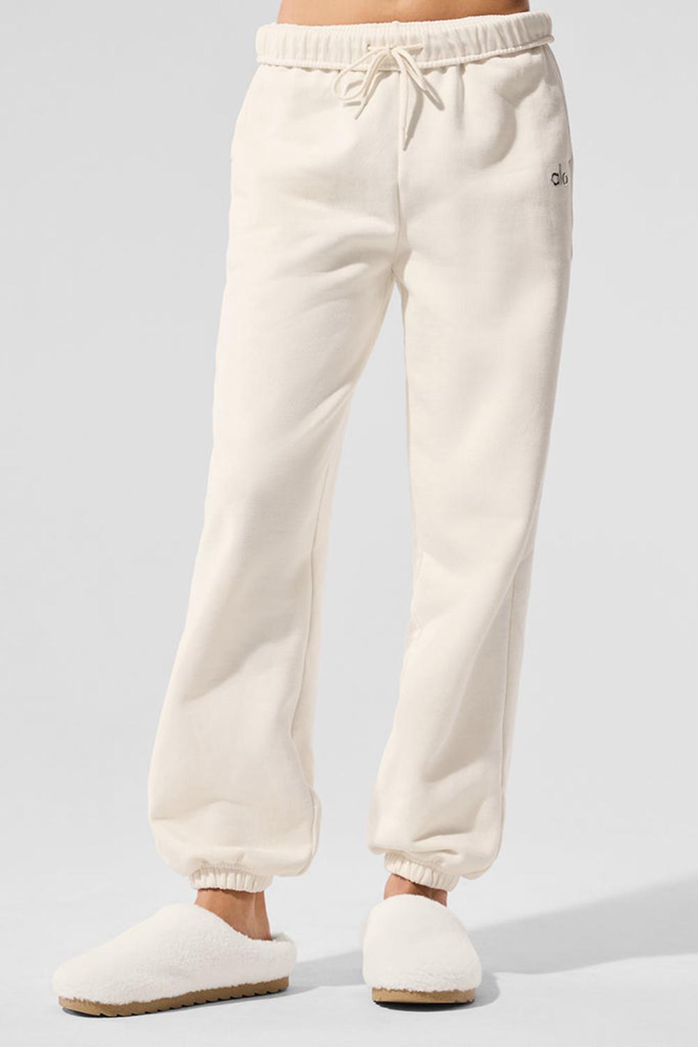 Alo Yoga Accolade Donna Sweatpant Ivory | Italia  PLM-256874
