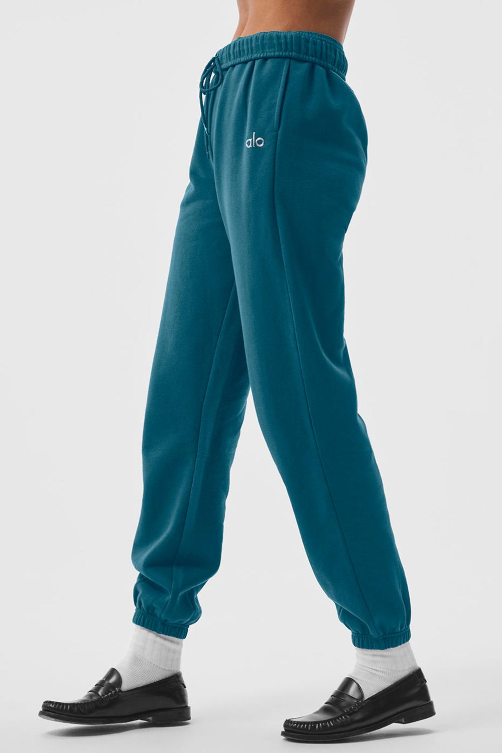 Alo Yoga Accolade Donna Sweatpant Oceanic Teal | Italia  XVU-368920