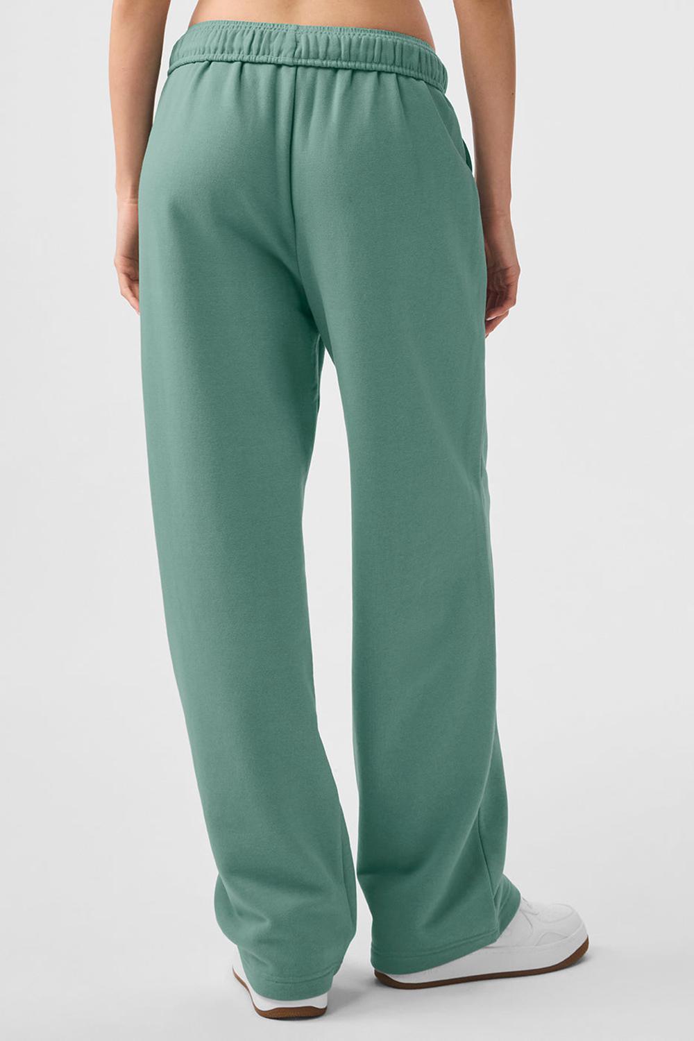 Alo Yoga Accolade Straight Leg Donna Sweatpant Verdi | Italia  AIM-247319