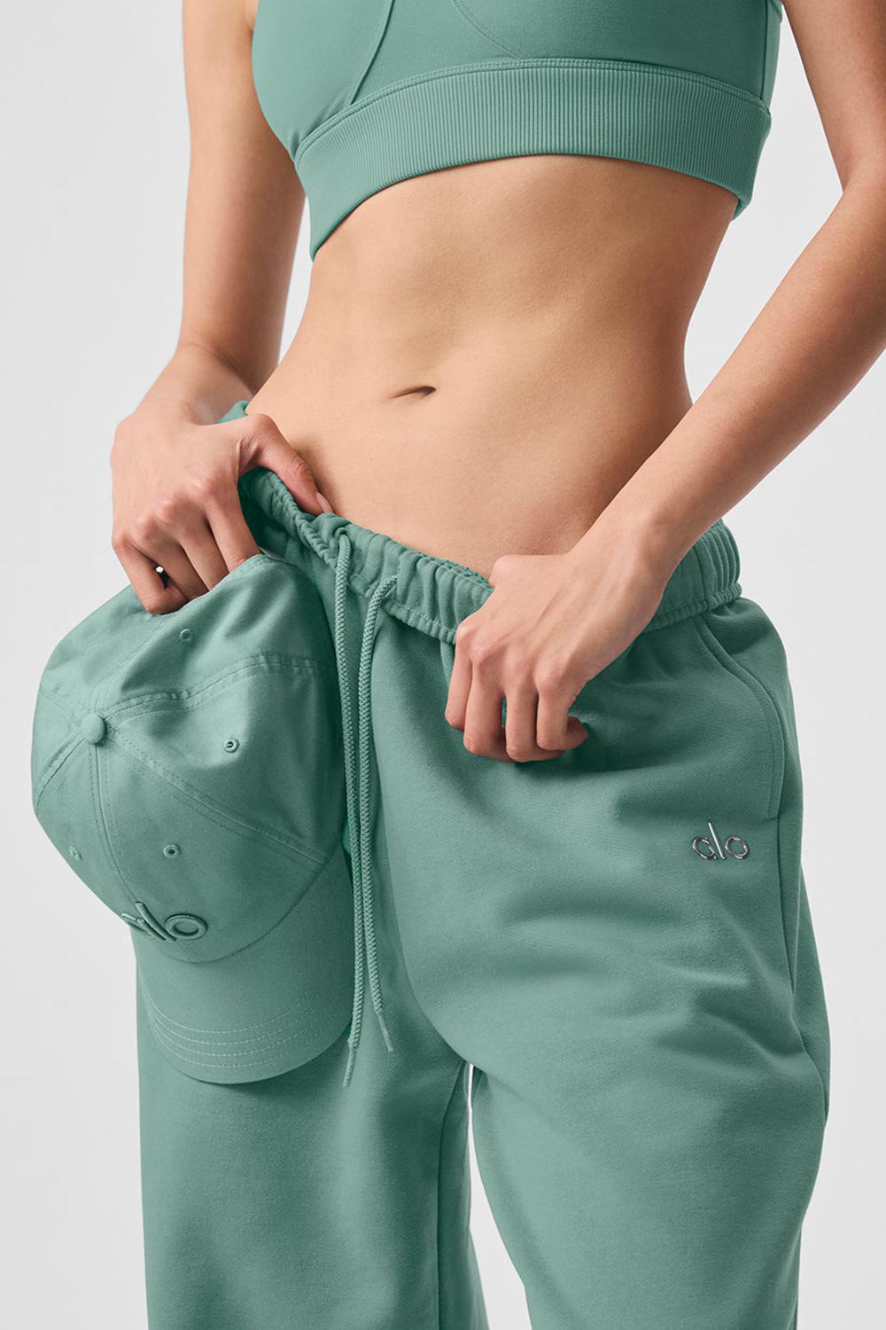 Alo Yoga Accolade Straight Leg Donna Sweatpant Verdi | Italia  AIM-247319