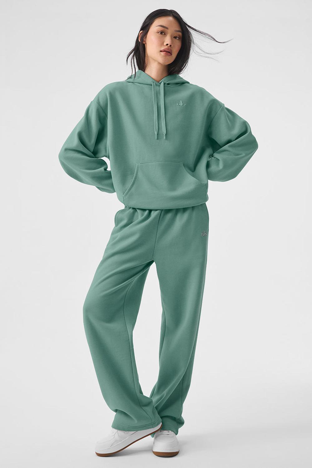 Alo Yoga Accolade Straight Leg Donna Sweatpant Verdi | Italia  AIM-247319