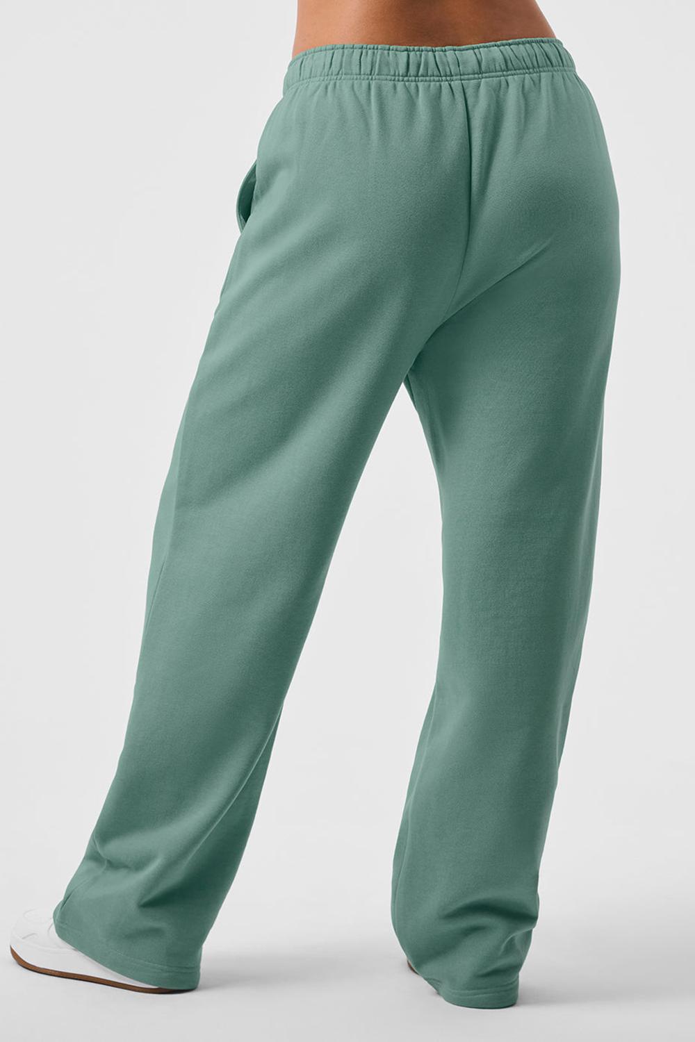 Alo Yoga Accolade Straight Leg Donna Sweatpant Verdi | Italia  AIM-247319