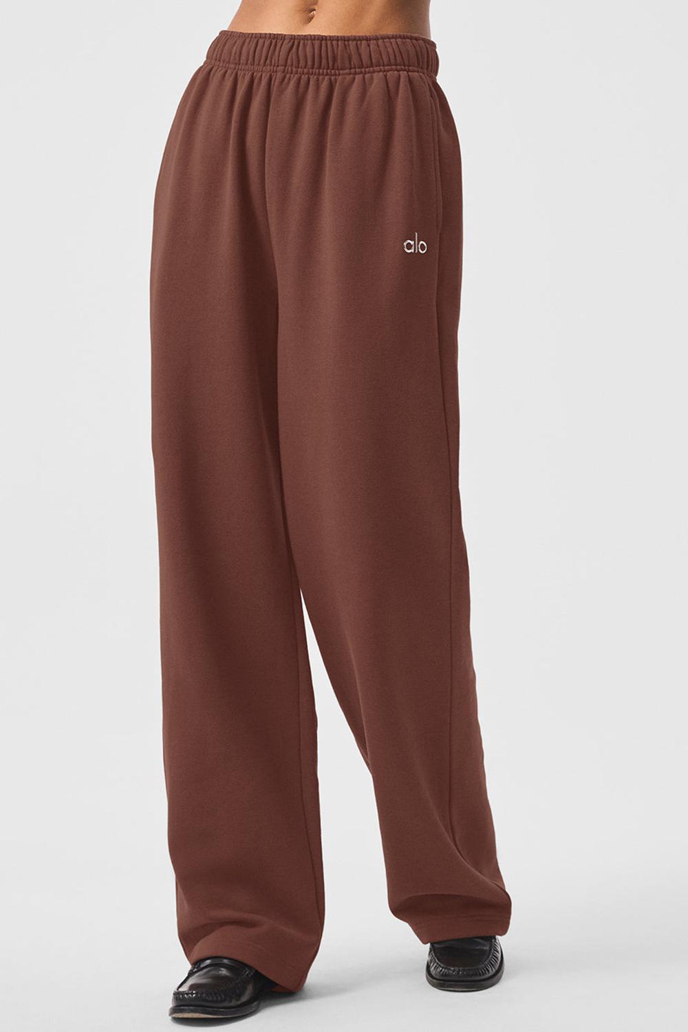 Alo Yoga Accolade Straight Leg Donna Sweatpant Chestnut | Italia  NJD-754138