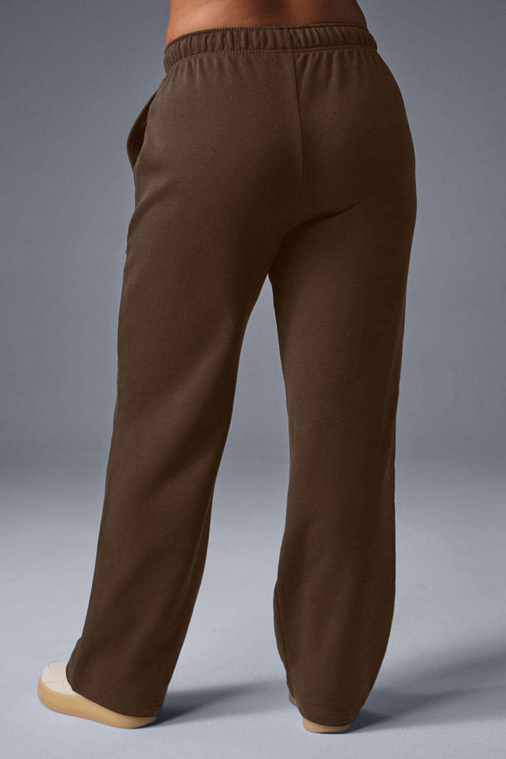 Alo Yoga Accolade Straight Leg Donna Sweatpant Espresso | Italia  BMF-810953