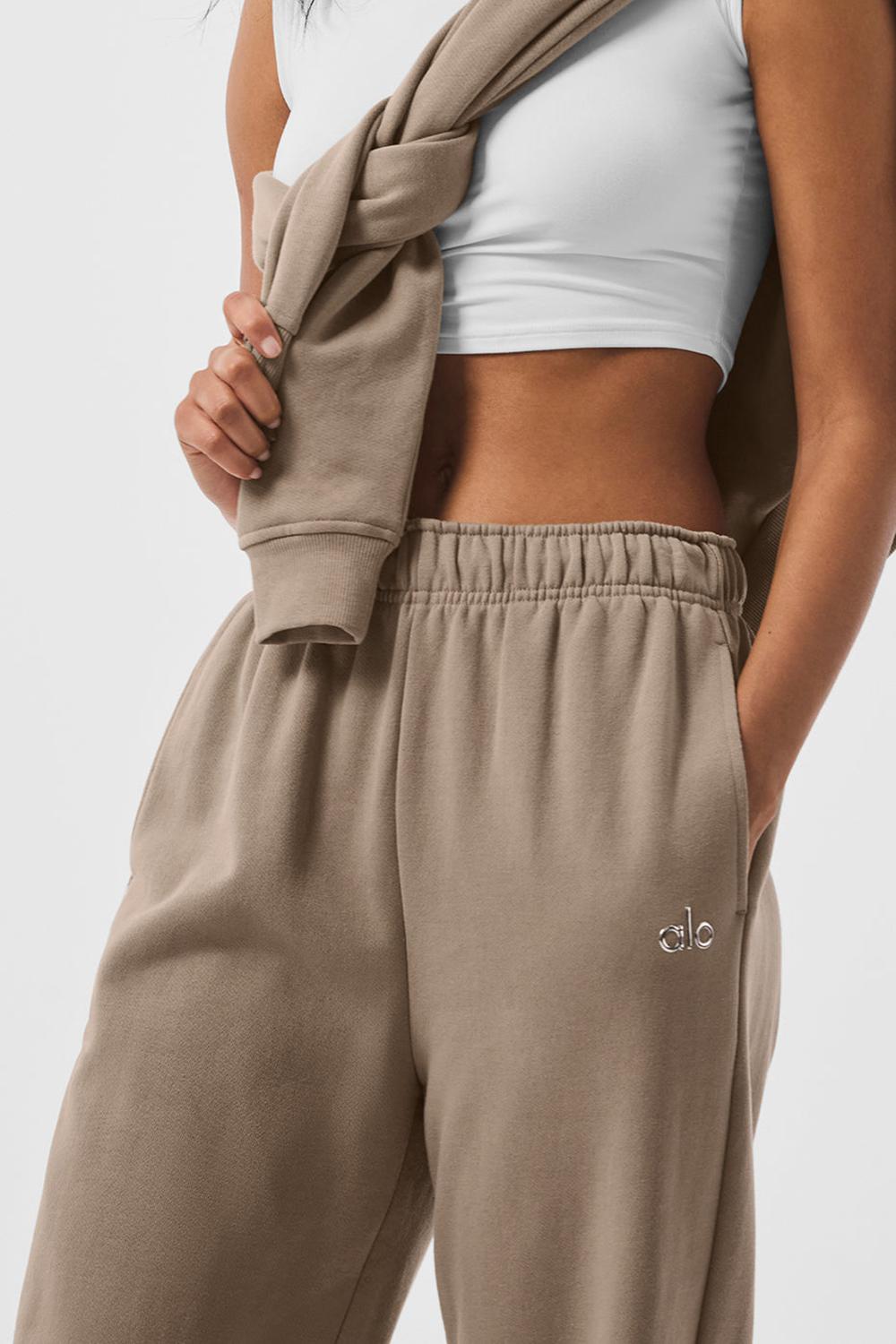 Alo Yoga Accolade Straight Leg Donna Sweatpant Gravel | Italia  ECP-159320