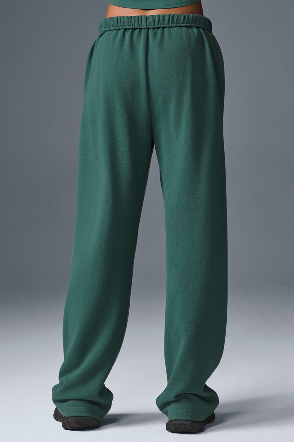 Alo Yoga Accolade Straight Leg Donna Sweatpant Winter Ivy | Italia  AWK-974803