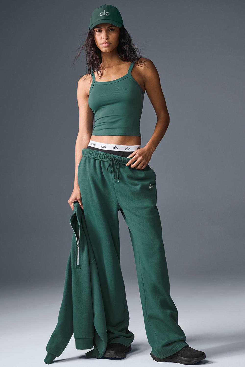 Alo Yoga Accolade Straight Leg Donna Sweatpant Winter Ivy | Italia  AWK-974803