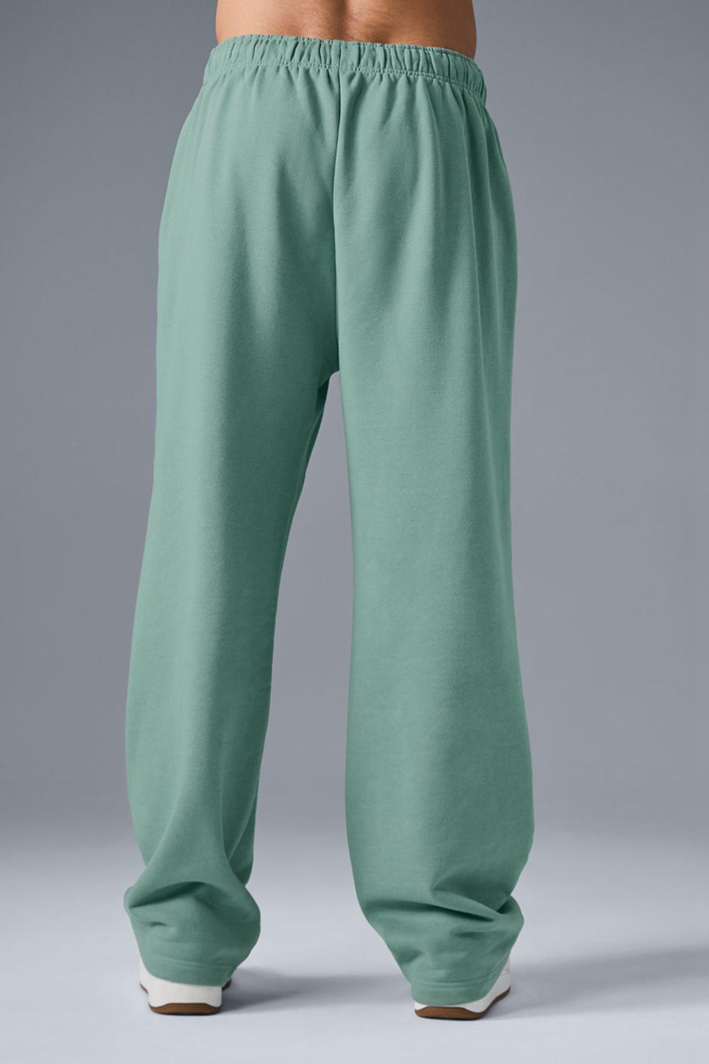Alo Yoga Accolade Straight Leg Uomo Sweatpant Verdi | Italia  UWP-830671