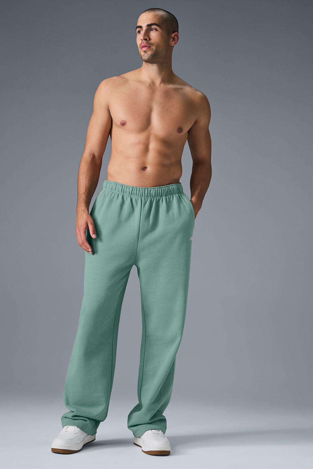 Alo Yoga Accolade Straight Leg Uomo Sweatpant Verdi | Italia  UWP-830671