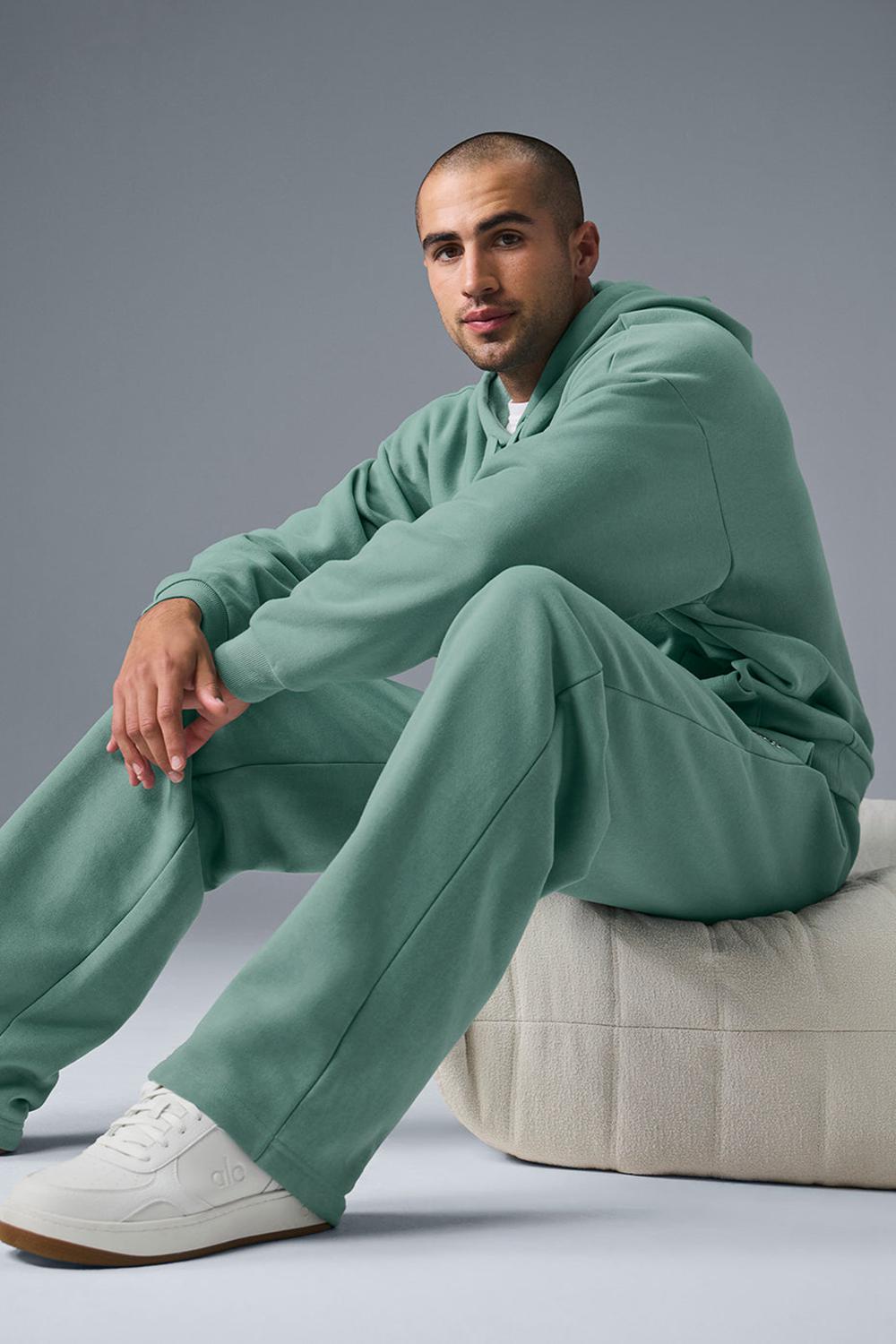 Alo Yoga Accolade Straight Leg Uomo Sweatpant Verdi | Italia  UWP-830671