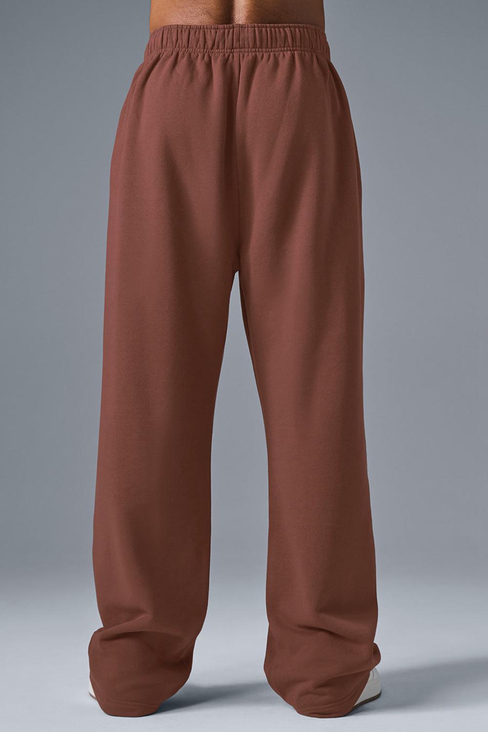 Alo Yoga Accolade Straight Leg Uomo Sweatpant Chestnut | Italia  LDB-012395