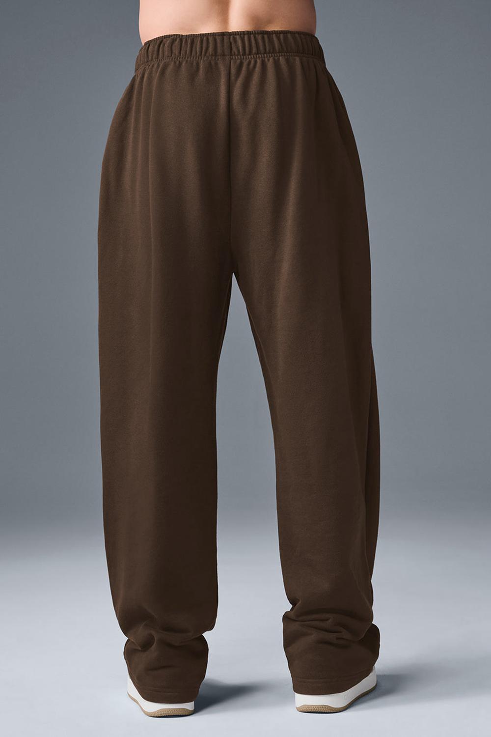 Alo Yoga Accolade Straight Leg Uomo Sweatpant Espresso | Italia  EPR-052619