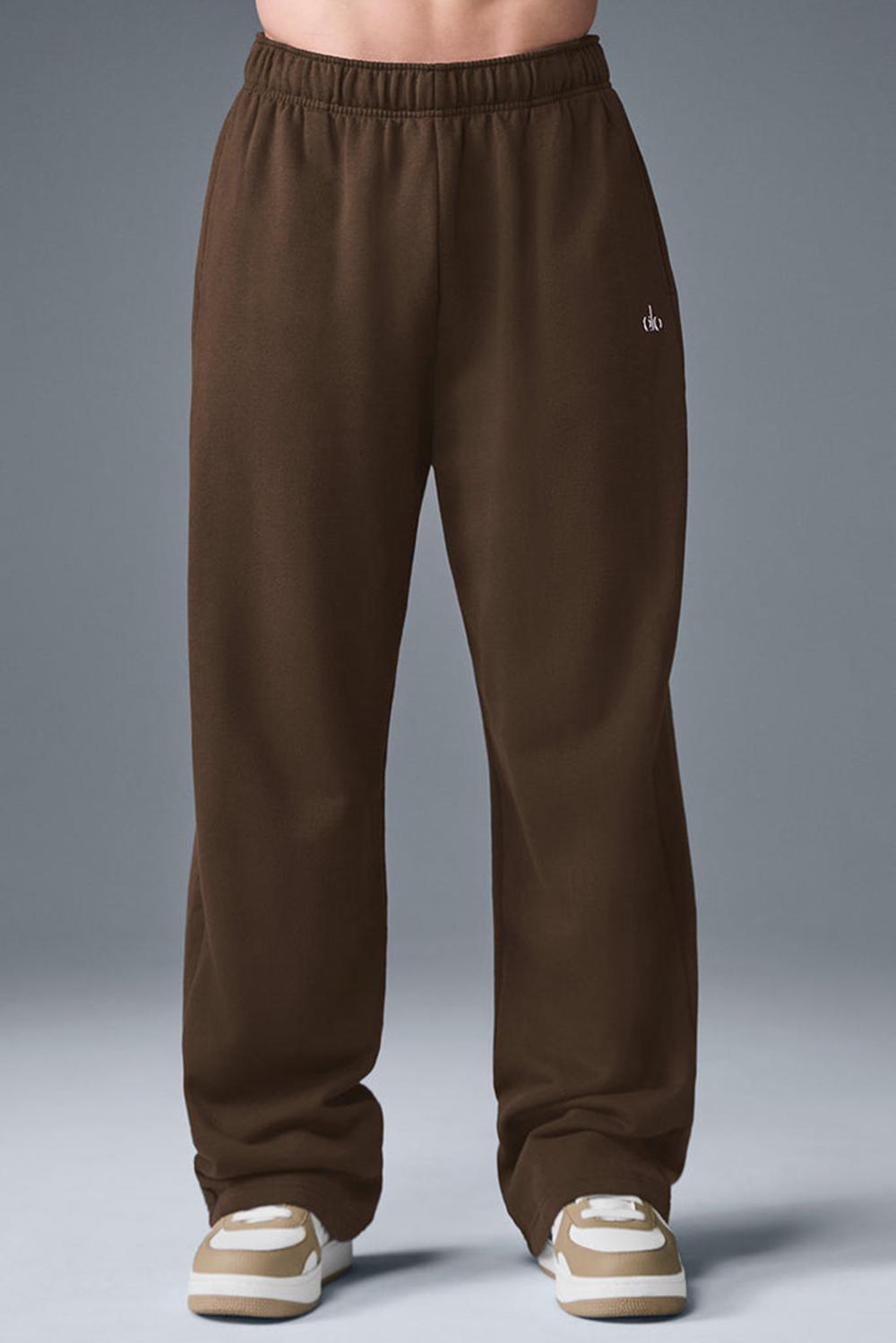 Alo Yoga Accolade Straight Leg Uomo Sweatpant Espresso | Italia  EPR-052619