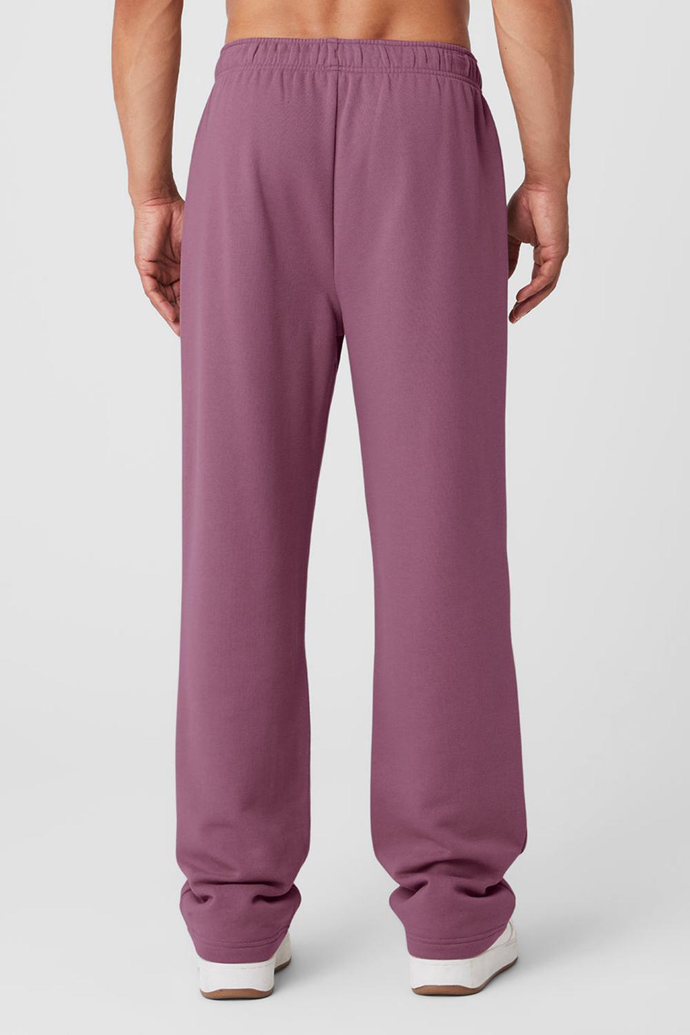 Alo Yoga Accolade Straight Leg Uomo Sweatpant Soft Mulberry | Italia  EMJ-435176