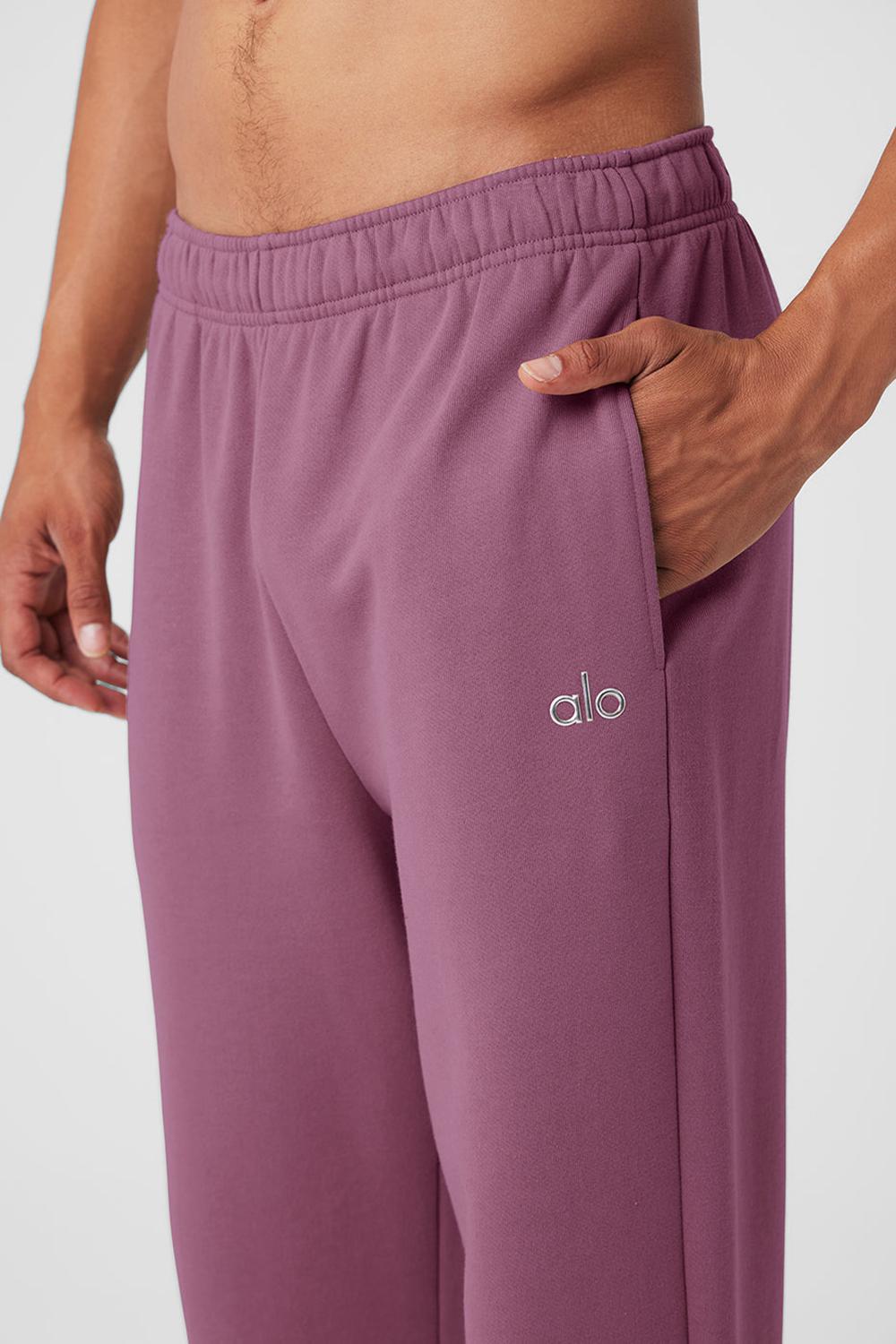 Alo Yoga Accolade Straight Leg Uomo Sweatpant Soft Mulberry | Italia  EMJ-435176