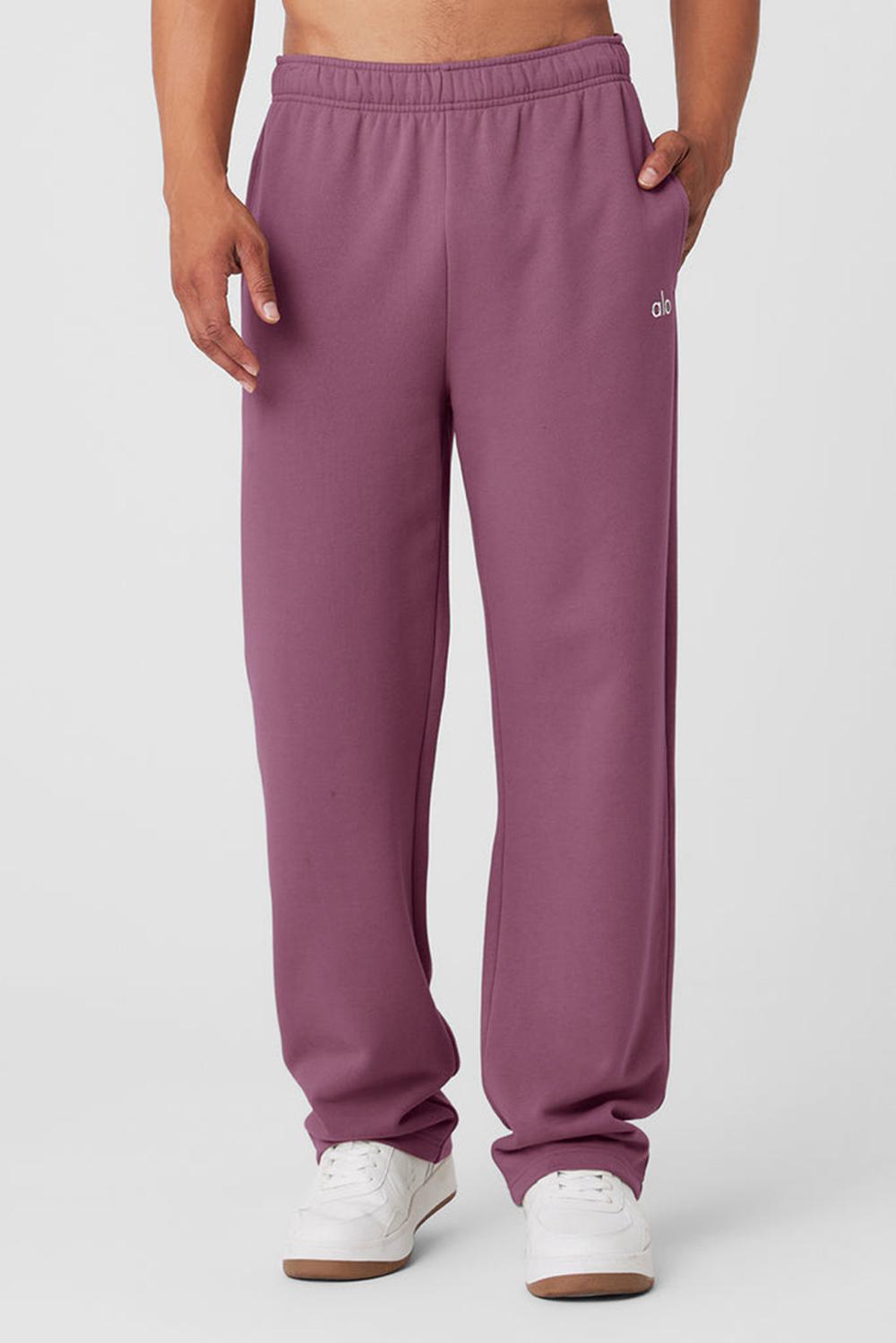 Alo Yoga Accolade Straight Leg Uomo Sweatpant Soft Mulberry | Italia  EMJ-435176